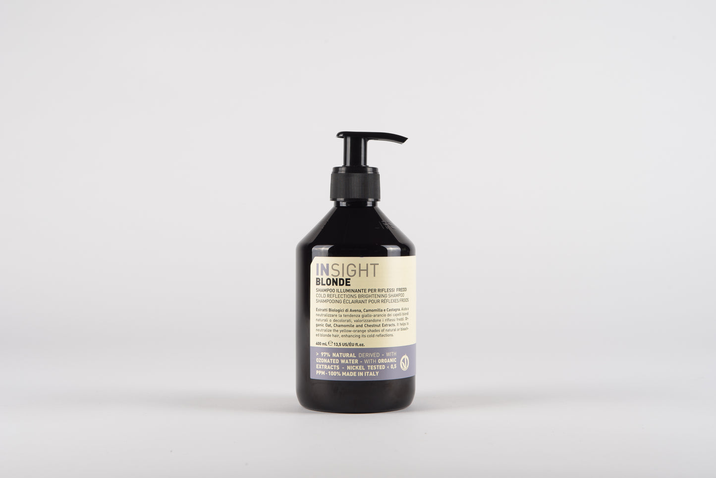 Shampoing illuminant pour reflets froids