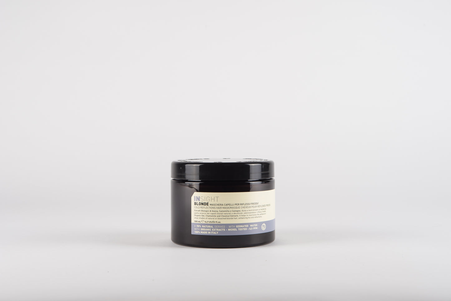 Masque pour cheveux à reflets froids