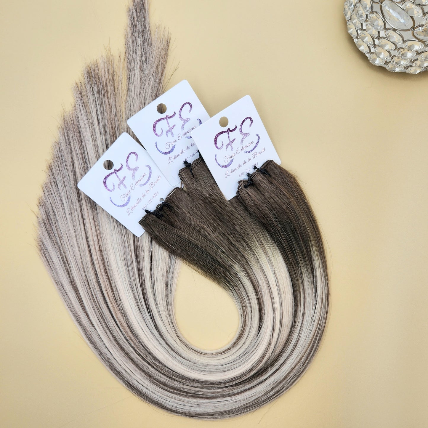 B7/60A Blond Moyen Cendré Méché - Genius | Kératine