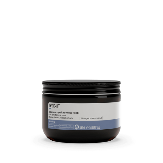 Masque pour cheveux à reflets froids
