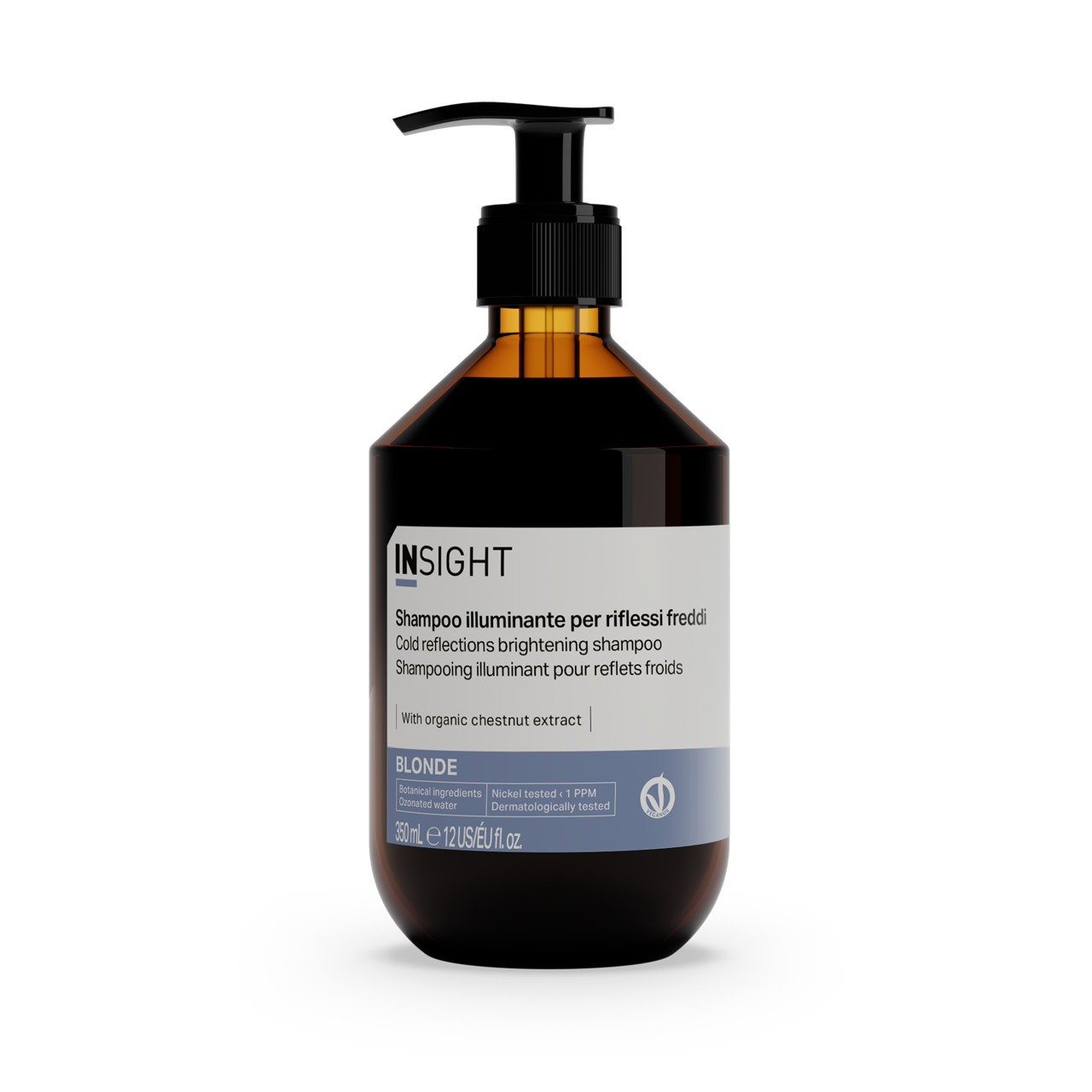 Shampoing illuminant pour reflets froids