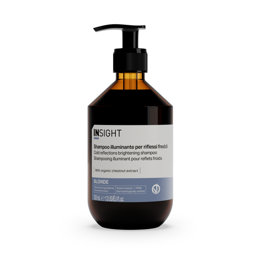Shampoing illuminant pour reflets froids