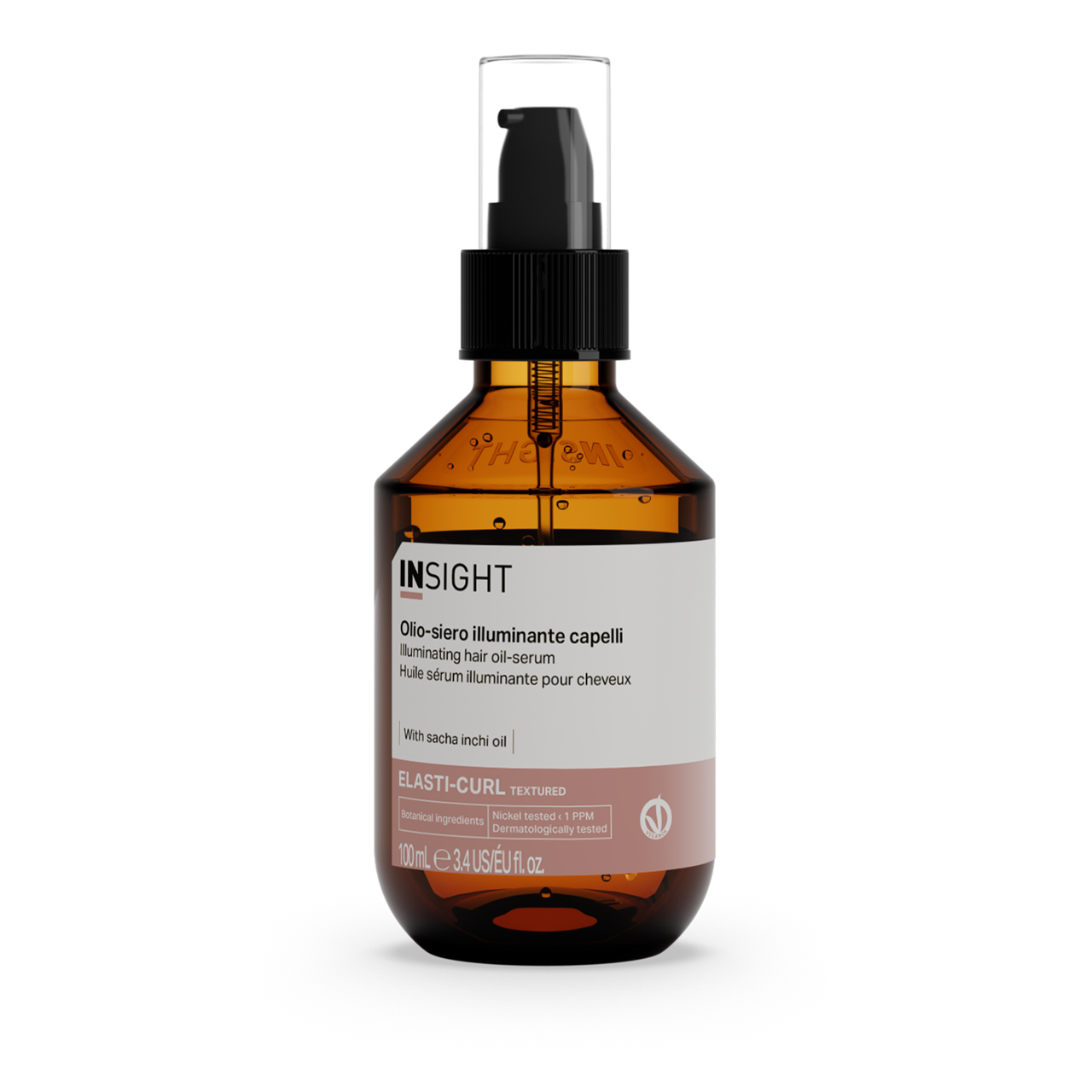 Huile sérum illuminante pour cheveux