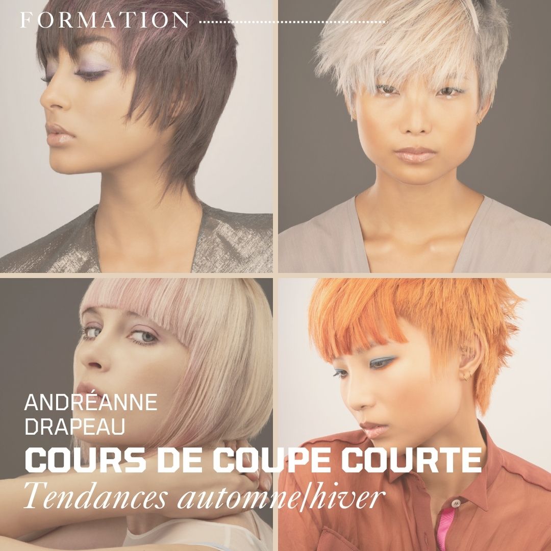 Cours de coupe courte – Tendances automne/hiver