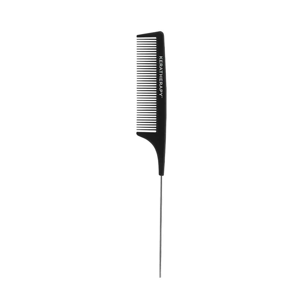Heat Resistant Carbon Tail Comb Black