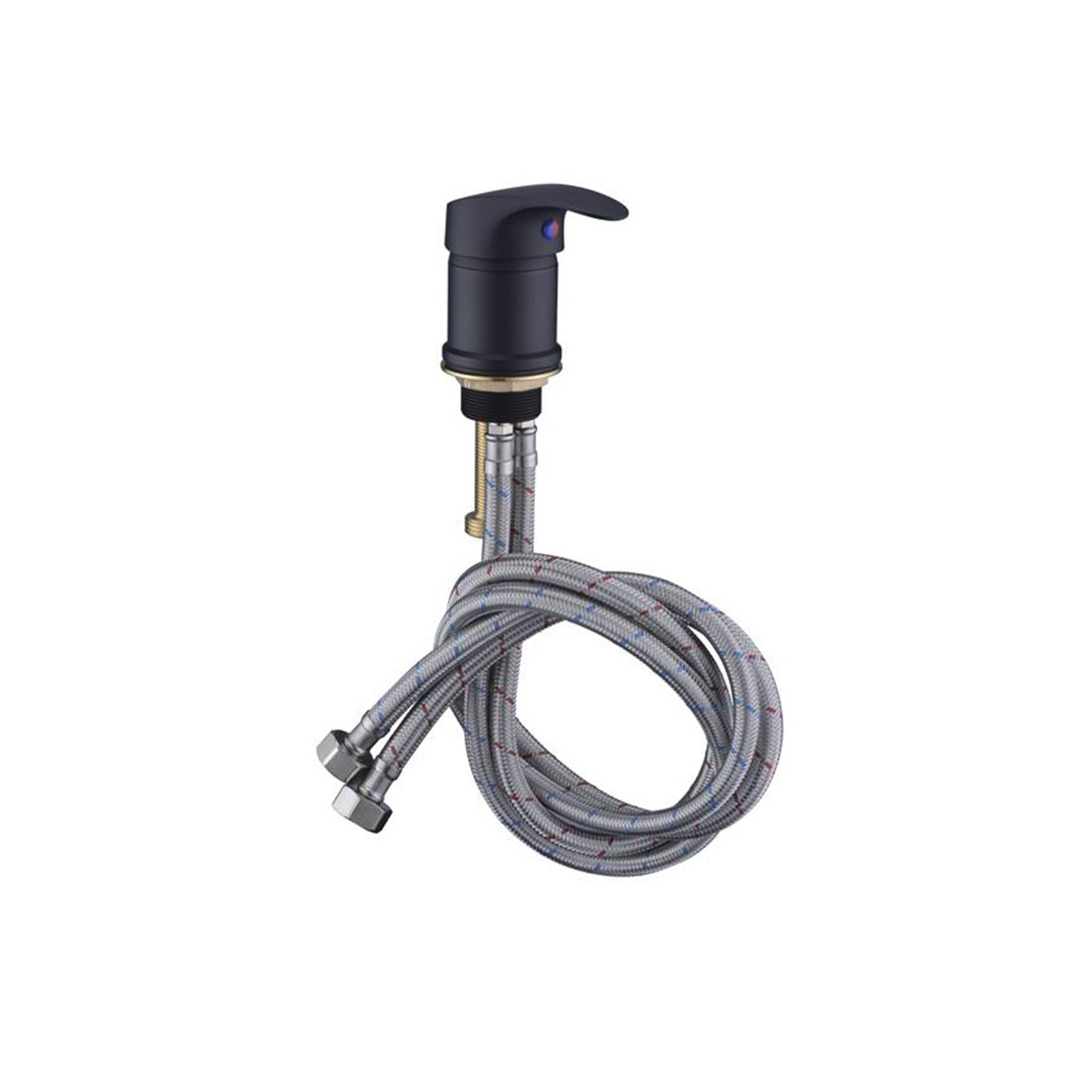 Black mixer tap