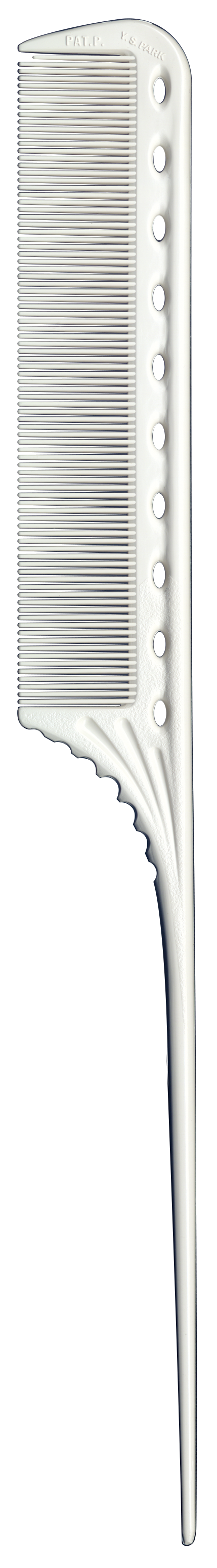 Thick rat-tail comb YS-111, 8.7"