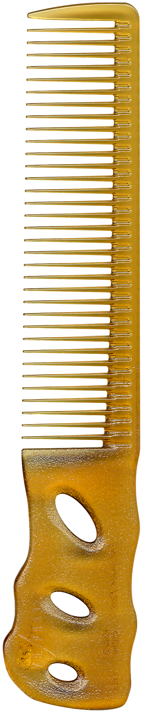 YS Park 236 Comb for Short Hair [LG Handle] - Caramel