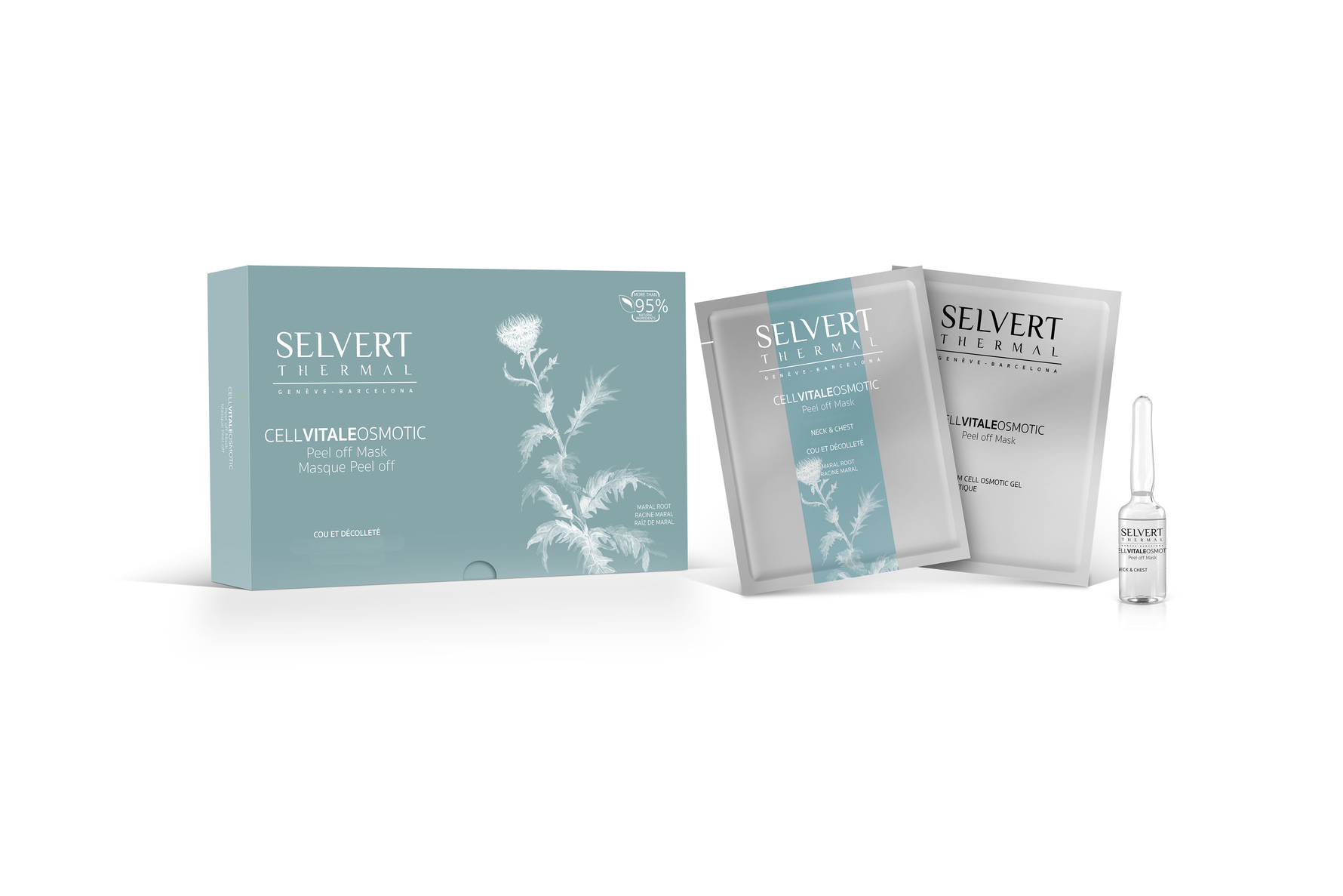 CELL VITALE-Masque Peel Off Cou et Décolleté
