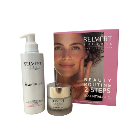 Coffret Duo - Routine Beauté en 2 étapes Pour peaux sèches et/ou matures - The Essential Care