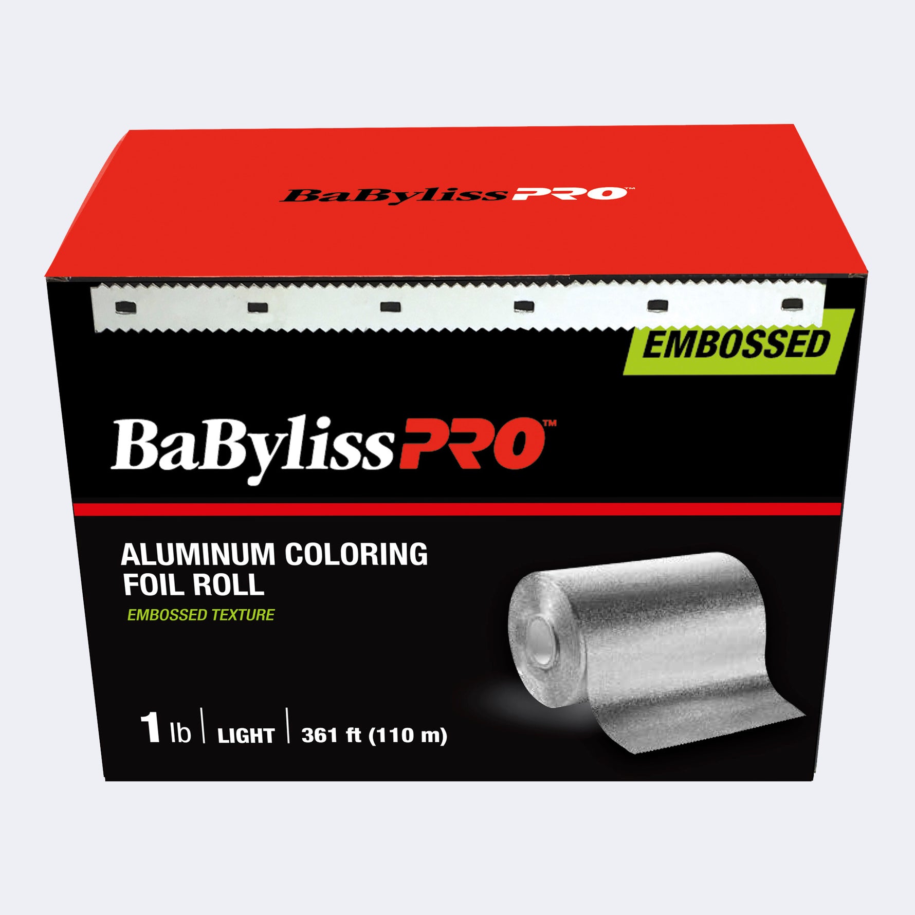 Rouleau de papier d'aluminium pour coloration, 361 PI - Babilyss PRO