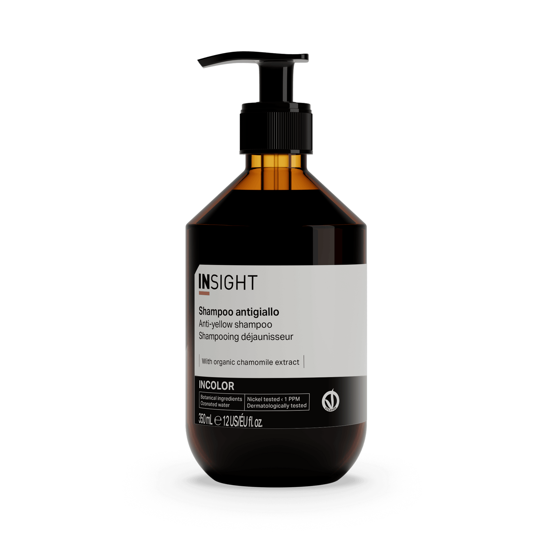 Anti-yellowing shampoo (de-yellowing)