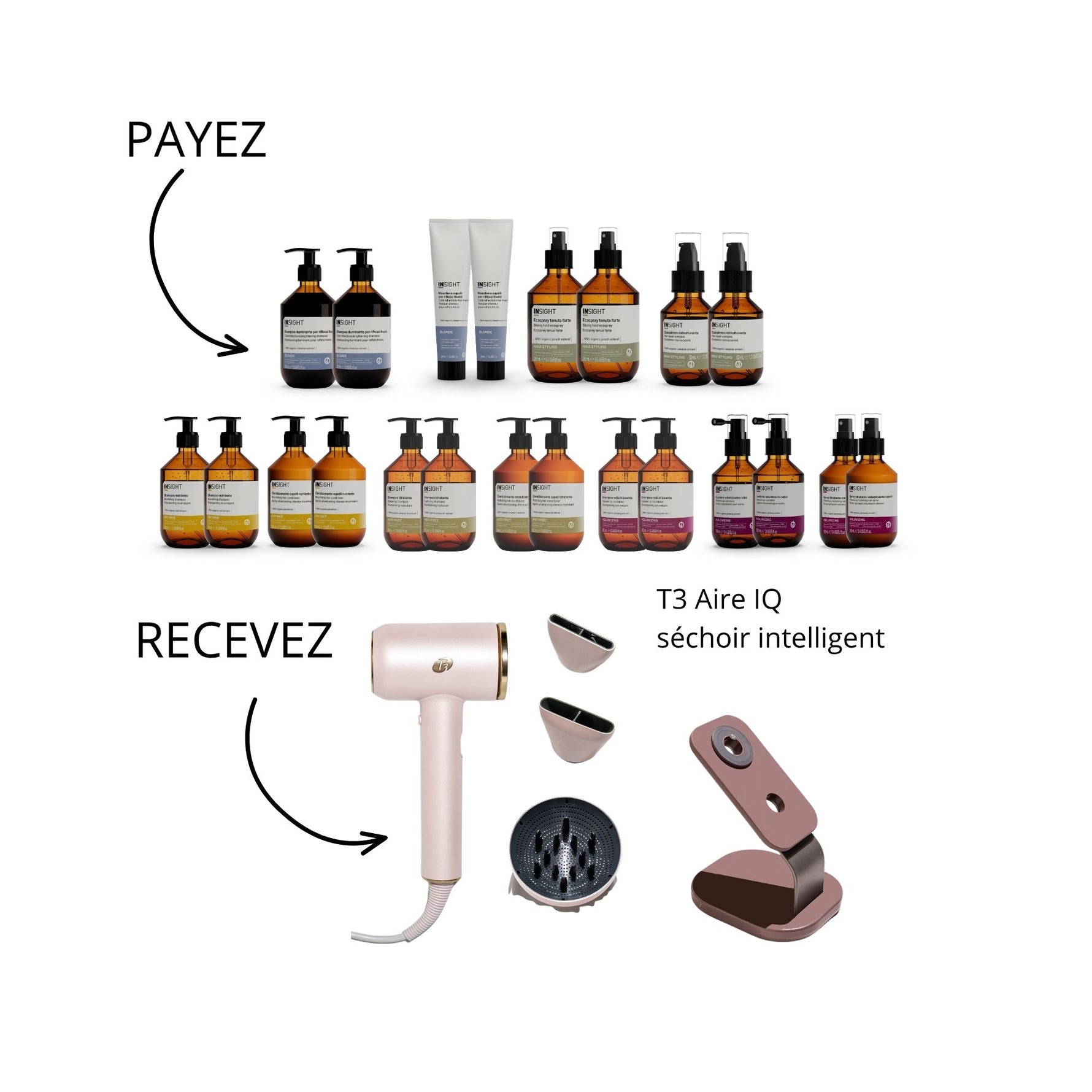 Discover Insight and receive an AIRE IQ Hair Dryer