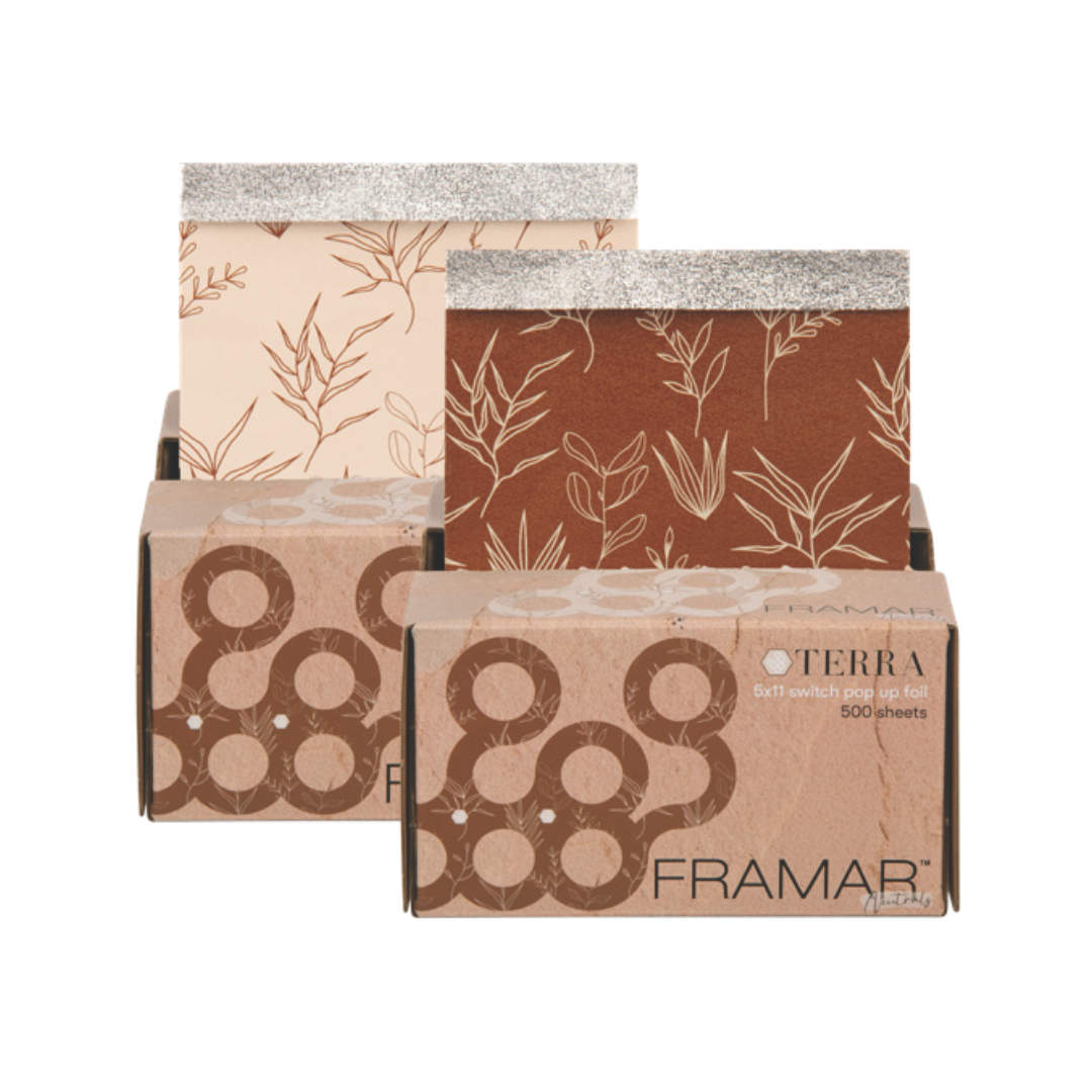 Feuilles de papier d'aluminium Switch Pop-Up 5x11 TERRA