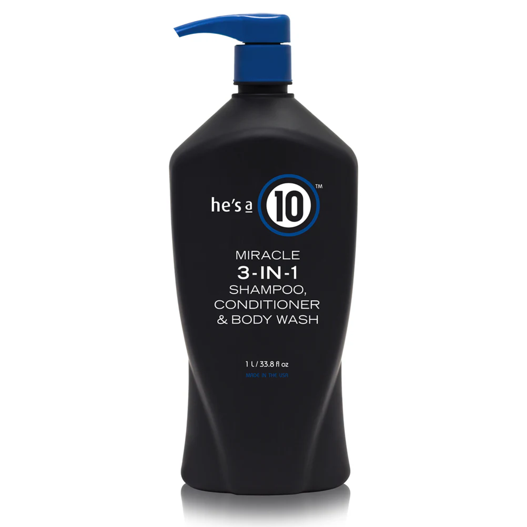 Shampoing 3-en-1 (Revitalisant et Gel de douche)