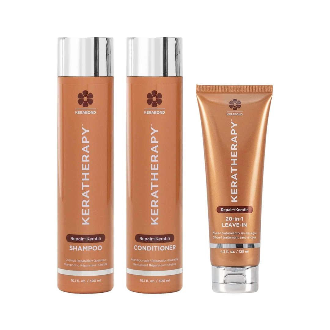 Trio Repair + Keratin à 33% de rabais