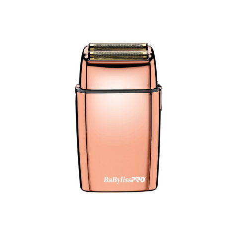 Rose-Gold Double-Blade Metal Shaver