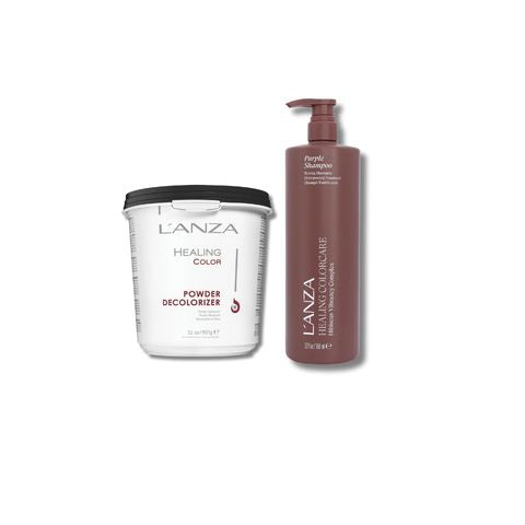 Offre Groupé Purple Shampoing & Powder Decolorizer