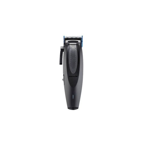 Tondeuse ergonomique BaBylissPRO® LithiumFX+ noir mat, fonctionnant sur avec ou sans fil, alimentée au lithium