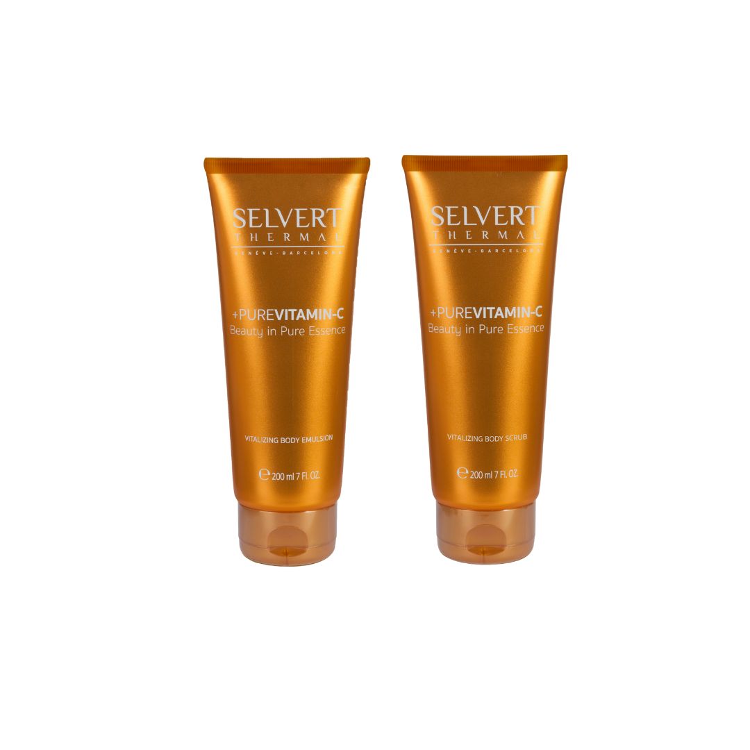 Promo Sept. Oct Emulsion et Exfoliant Vitamine C - Selvert Thermal