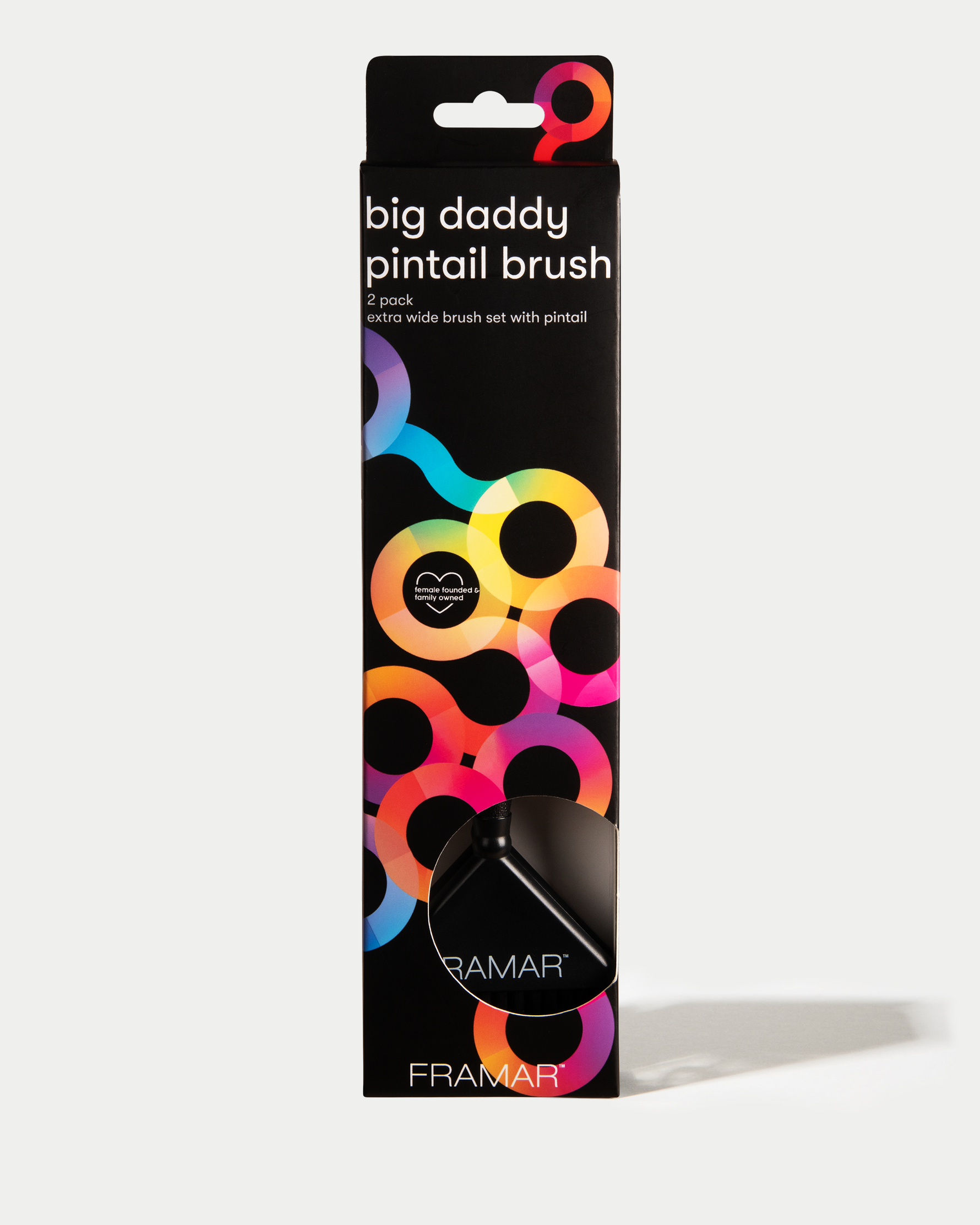 Pinceaux de coloration noir (Paquet de 3)