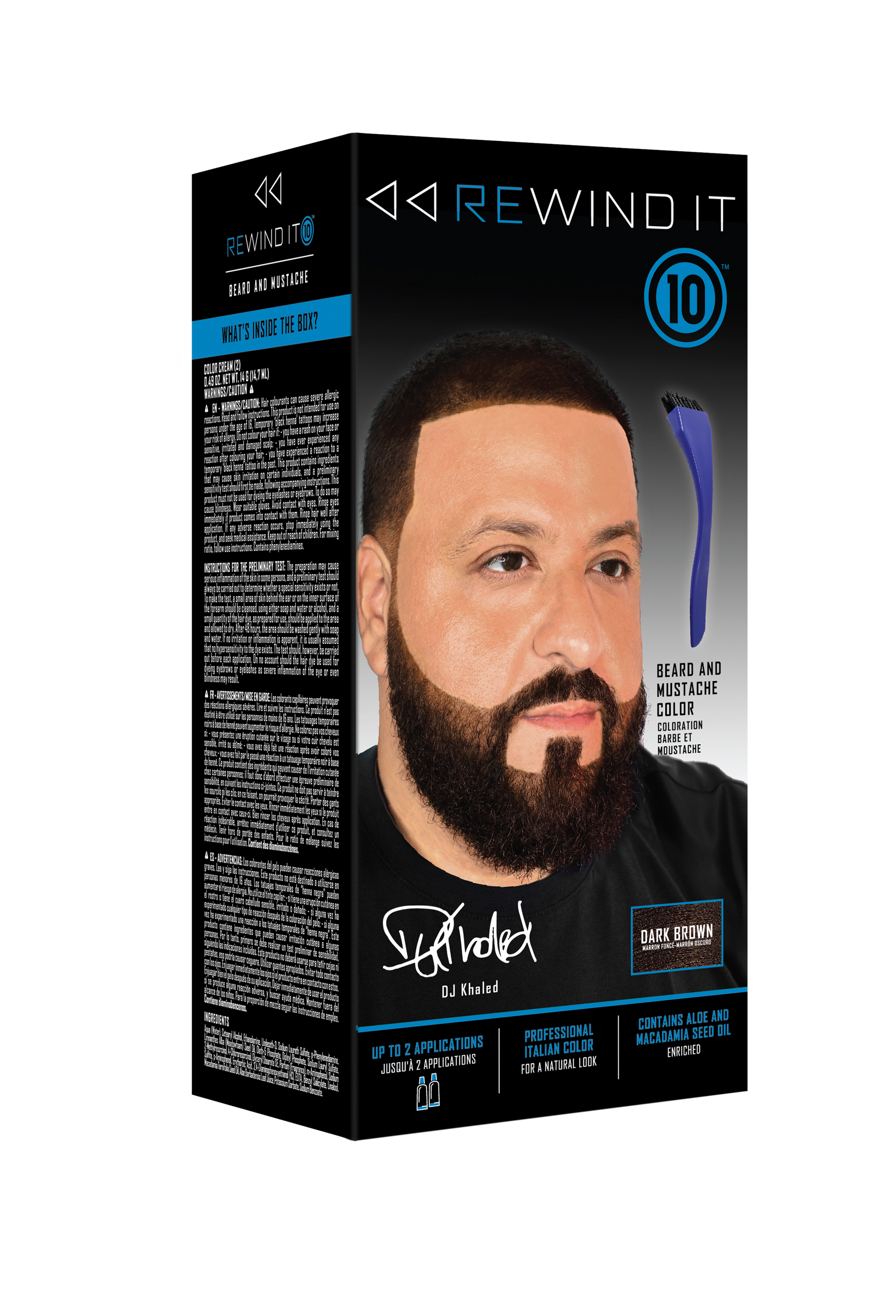 Rewind It - Beard and Moustache Dye - For Men