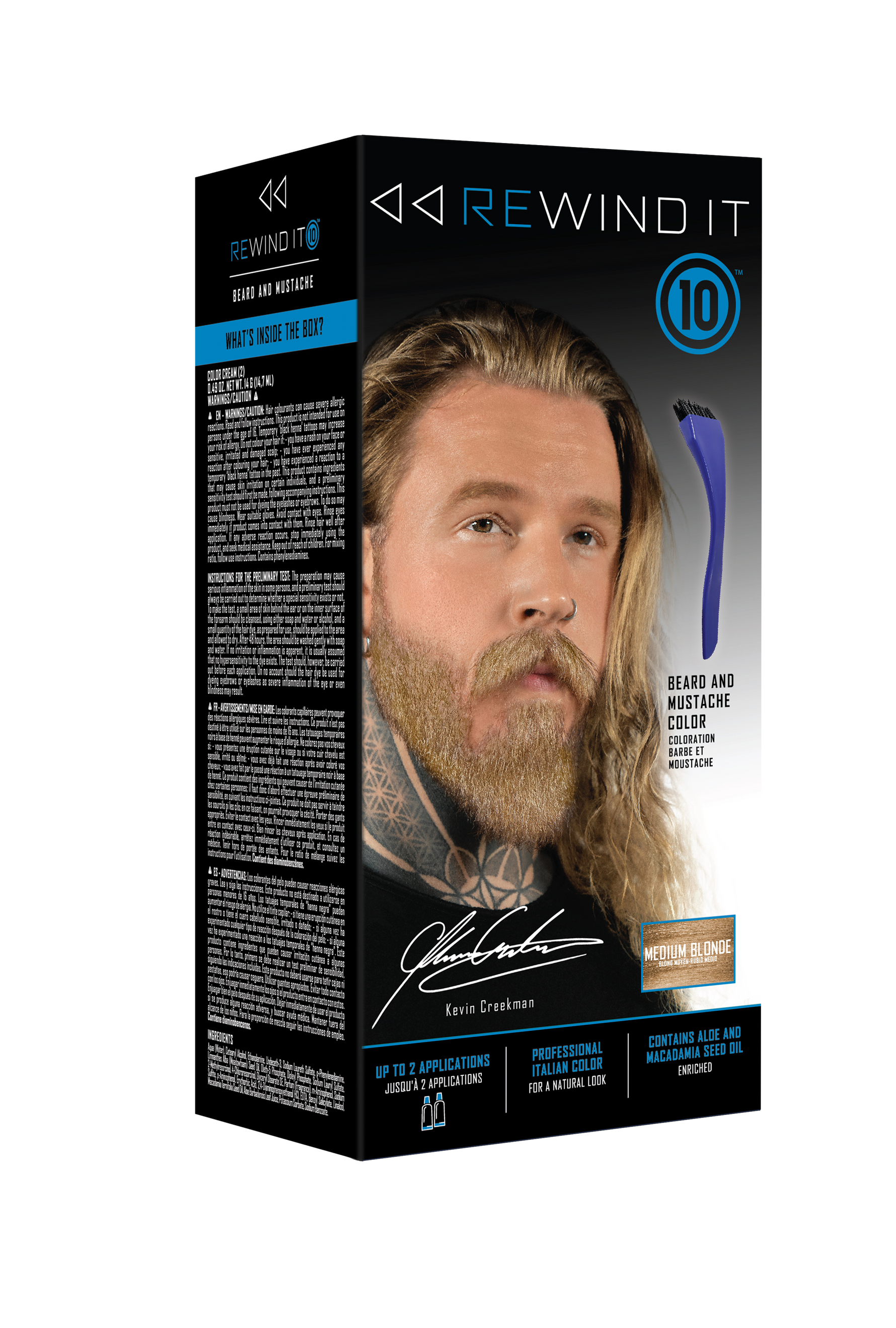 Rewind It - Beard and Moustache Dye - For Men