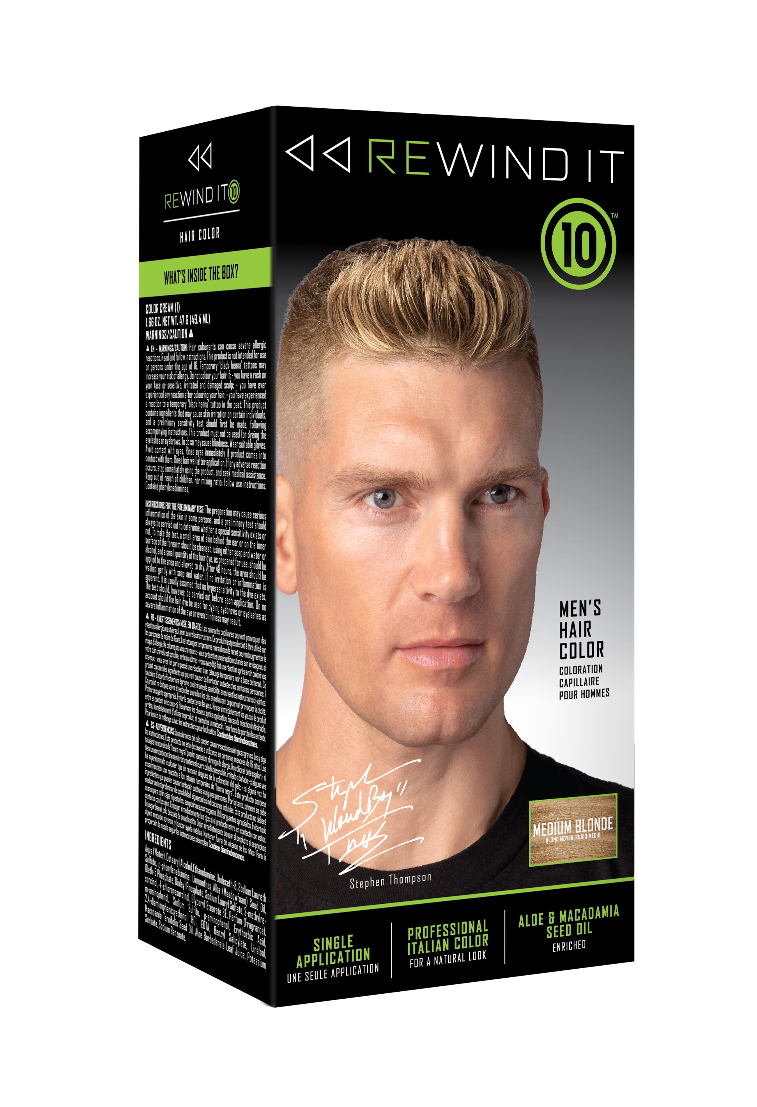 Rewind Man Rewind It - Coloration pour Cheveux - Pour Hommes – Novyco