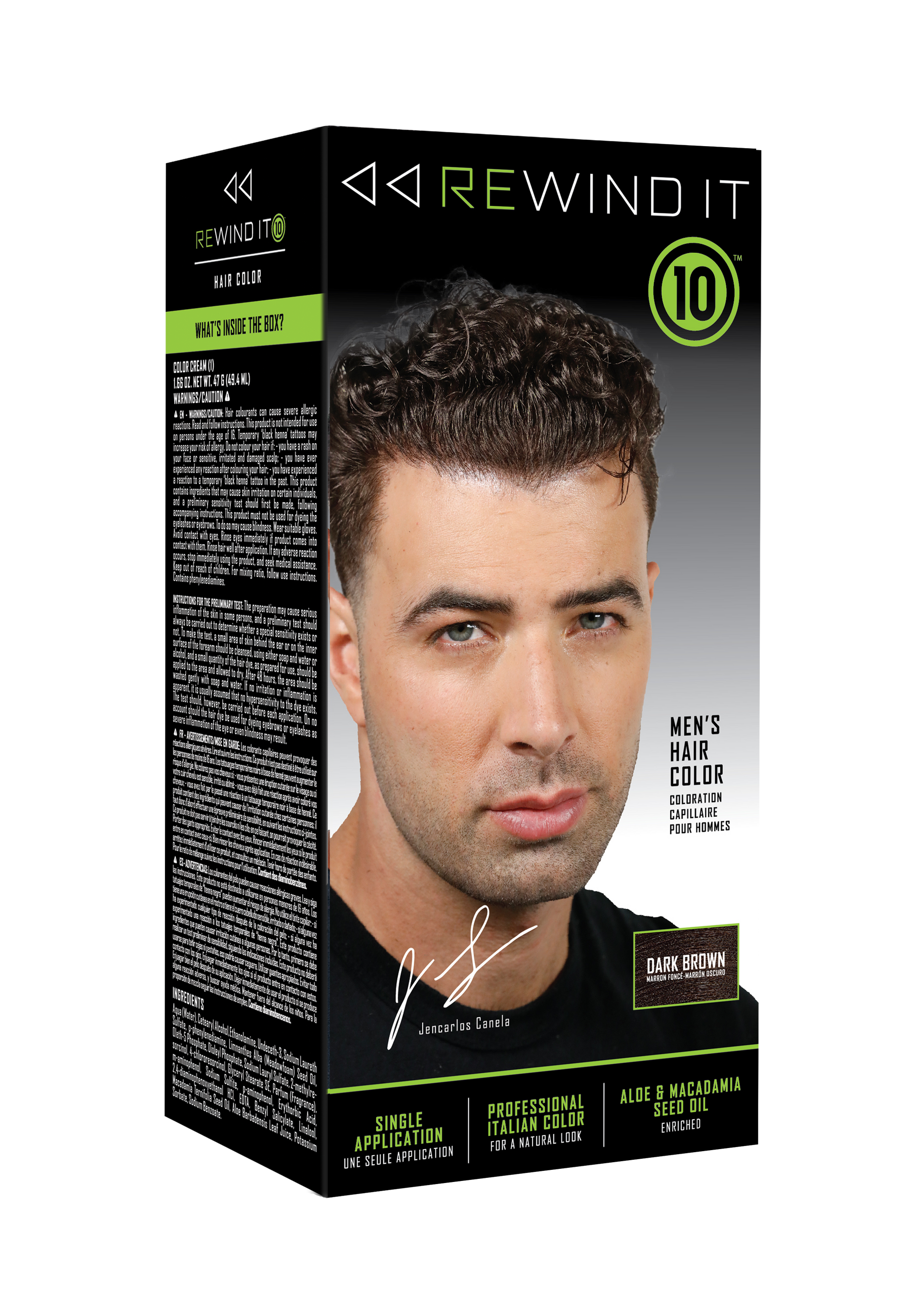 Rewind It - Coloration pour Cheveux - Pour Hommes