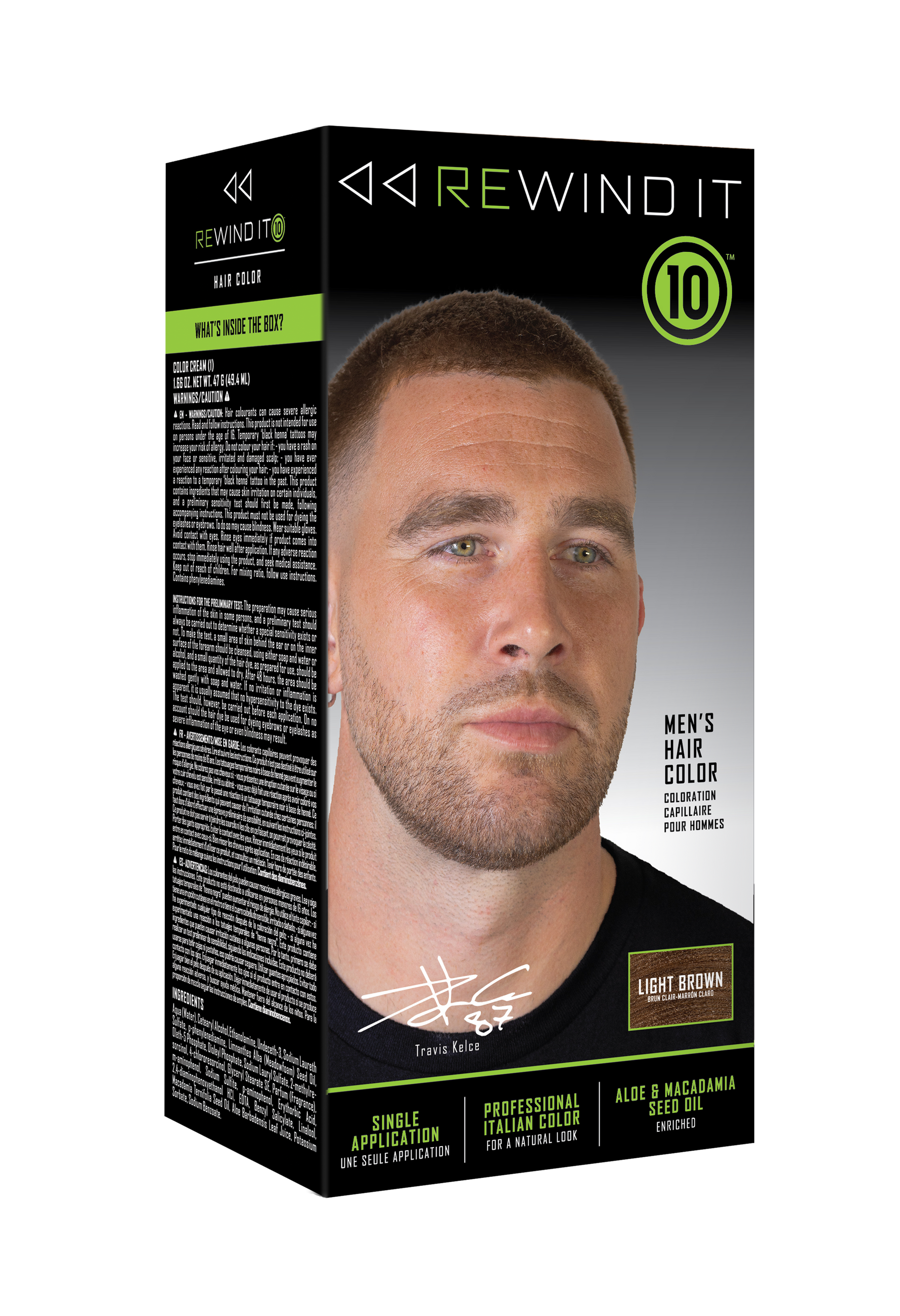 Rewind It - Coloration pour Cheveux - Pour Hommes