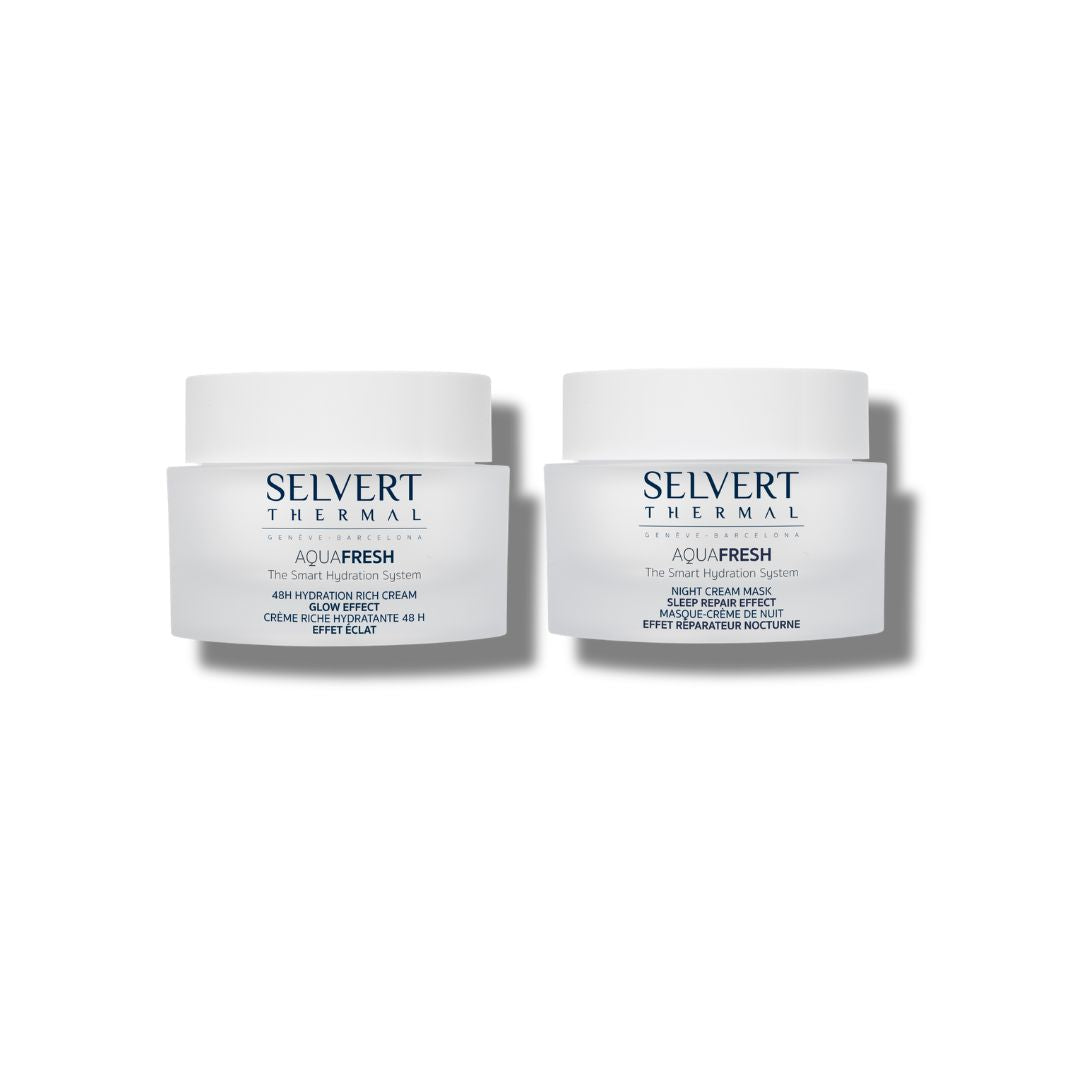 Selvert Thermal Rich Moisturizing Cream + Night Cream Mask