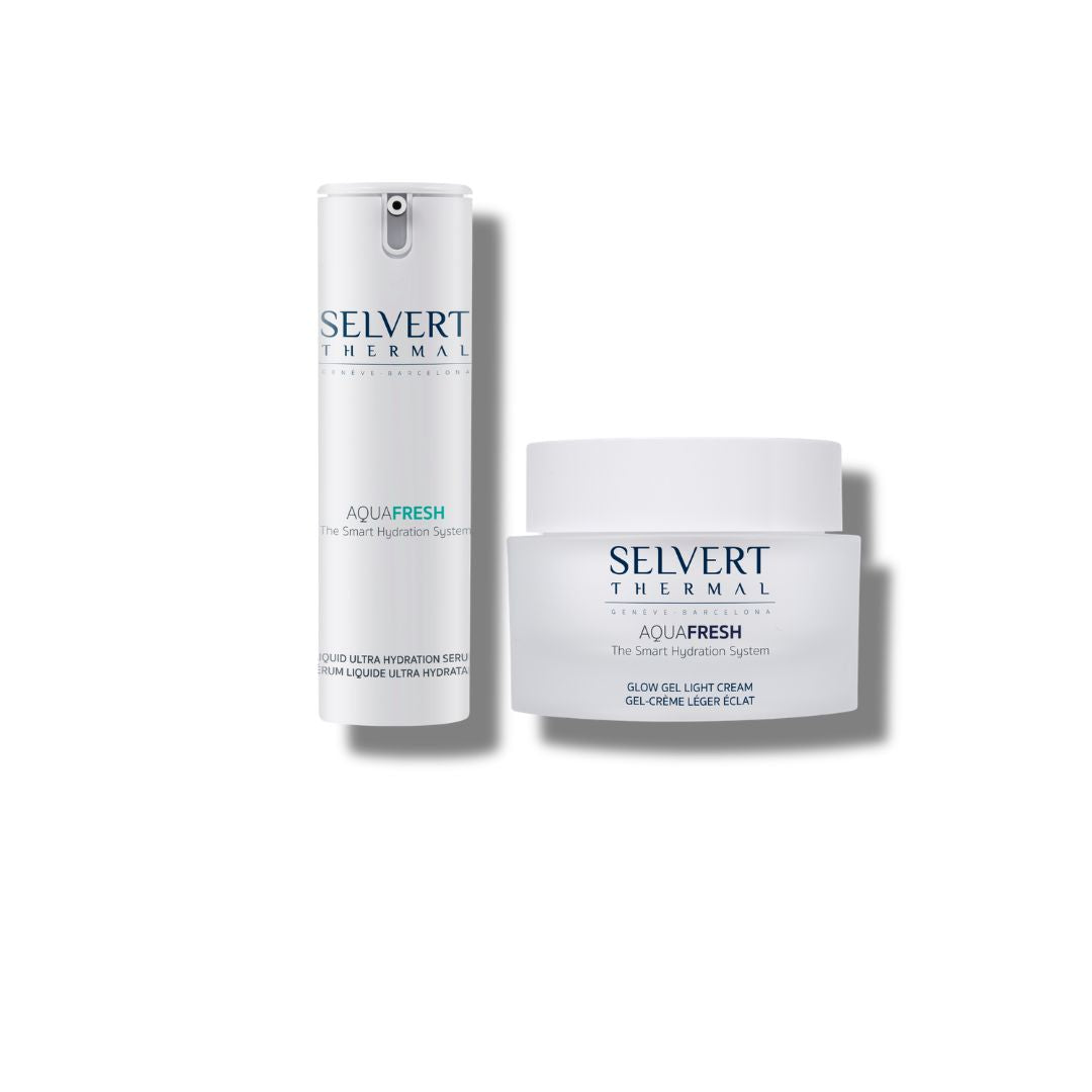 Selvert Thermal Light Radiance Gel Cream + Ultra Hydrating Liquid Serum