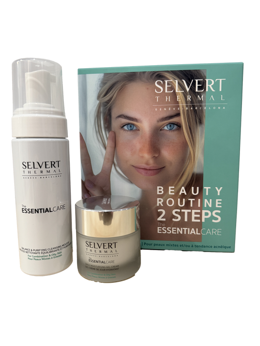 Coffret Duo - Routine Beauté en 2 étapes Pour peaux mixtes et/ou à tendance acnéique - The Essential Care