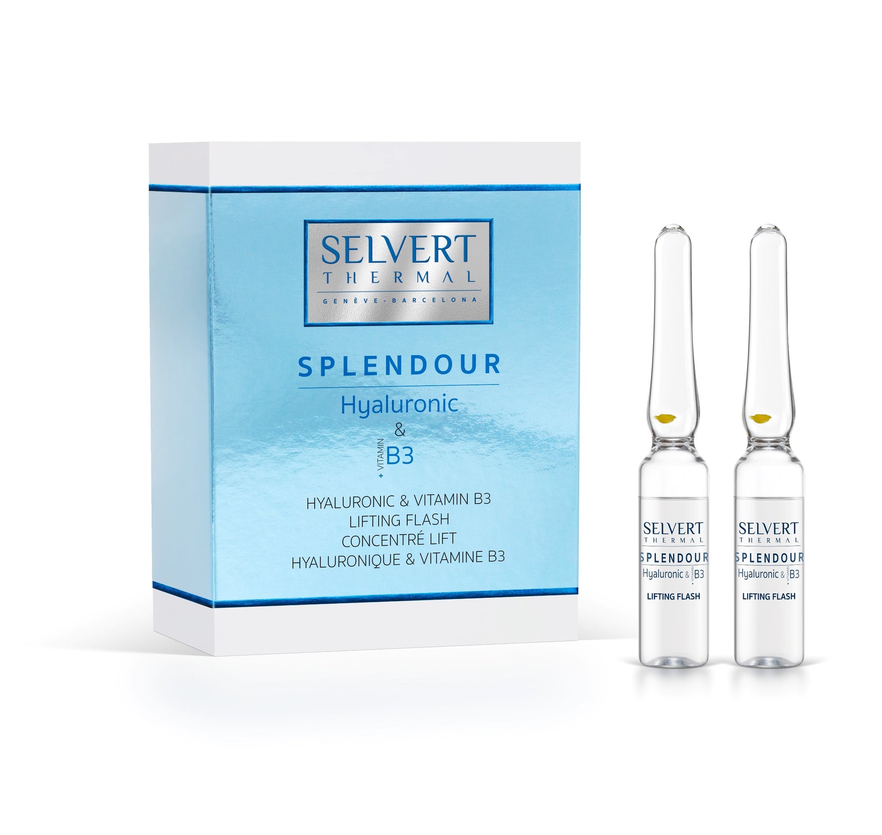SPLENDOUR-Flash Lifting à l'Acide Hyaluronique & Vitamine B3 (Concentré Lift)