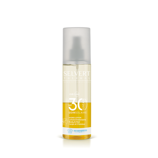 SUN CARE-Lotion Hydro Solaire pour corps & cheveux Sun Care (SPF30)