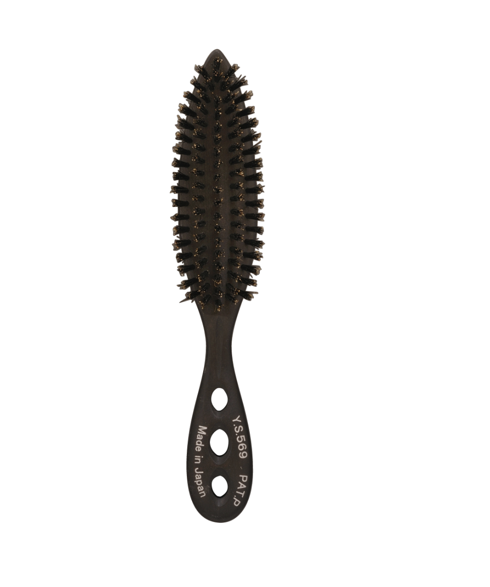 YS PARK CHIGNON BOAR BRUSH-BLK