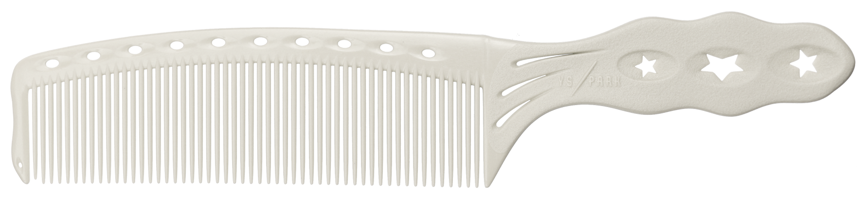 Peigne demi-lune YS PARK, blanc
