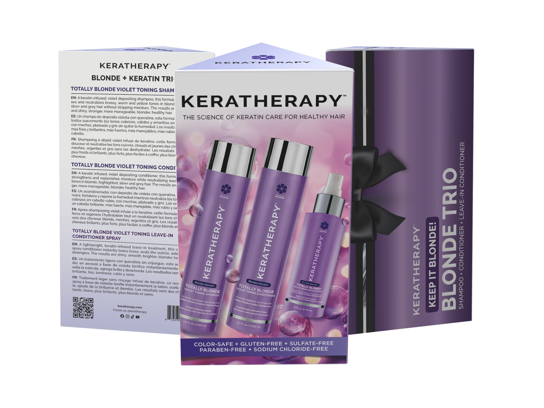 Christmas Set - Keratherapy Blonde Trio - 2025