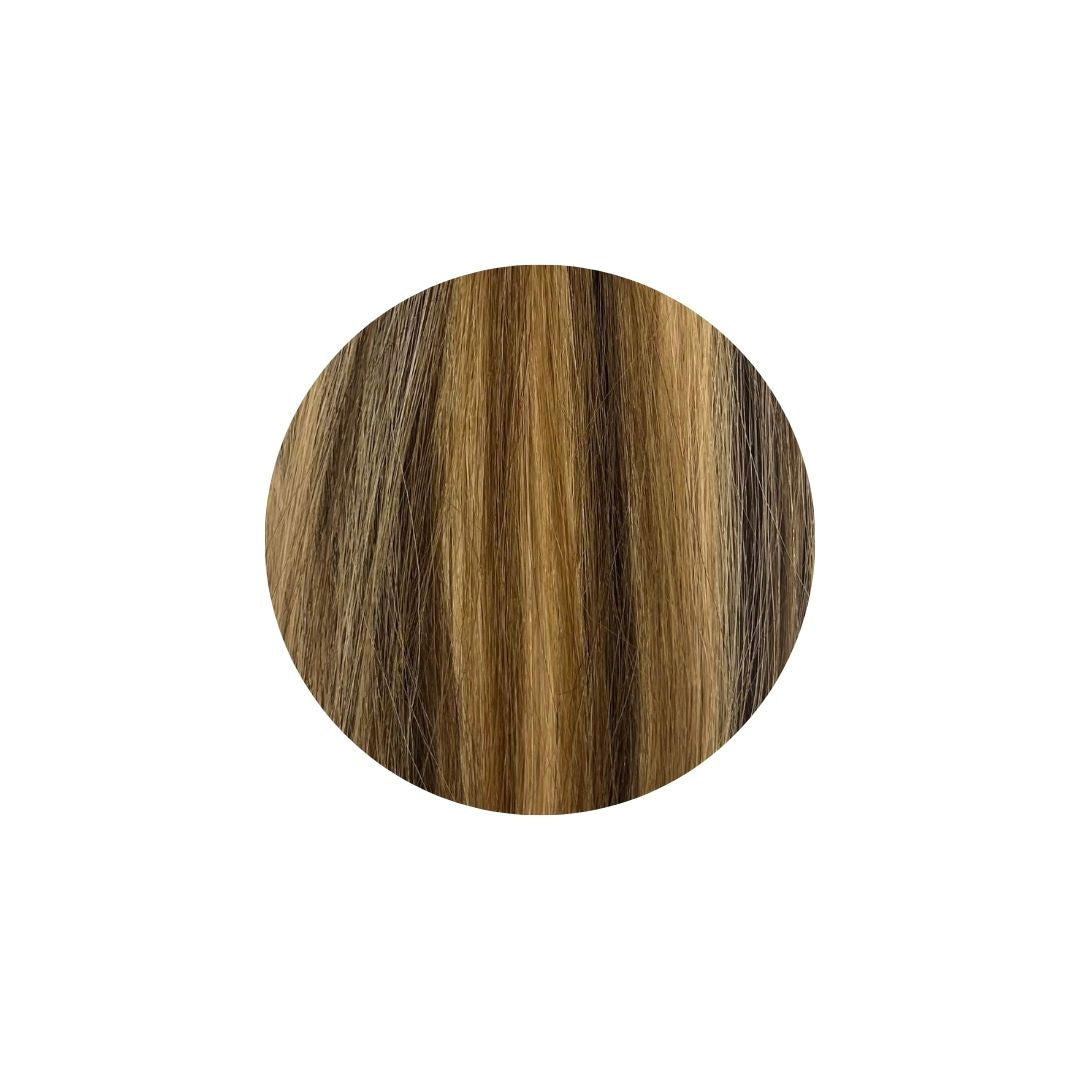 T4-P4/18/8/22 Medium Brown Golden Highlights - Genius