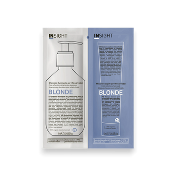 Illuminating shampoo for cool highlights