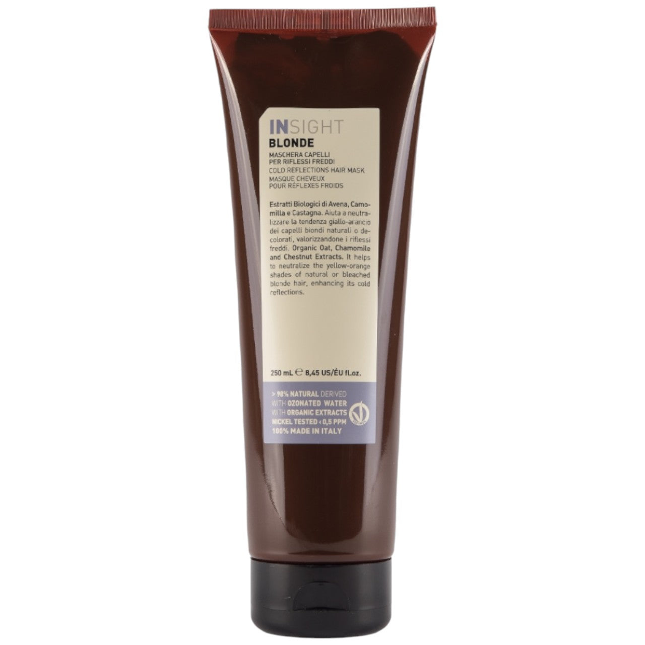 BLONDE-Masque pour cheveux à reflets froids (ancien visuel)