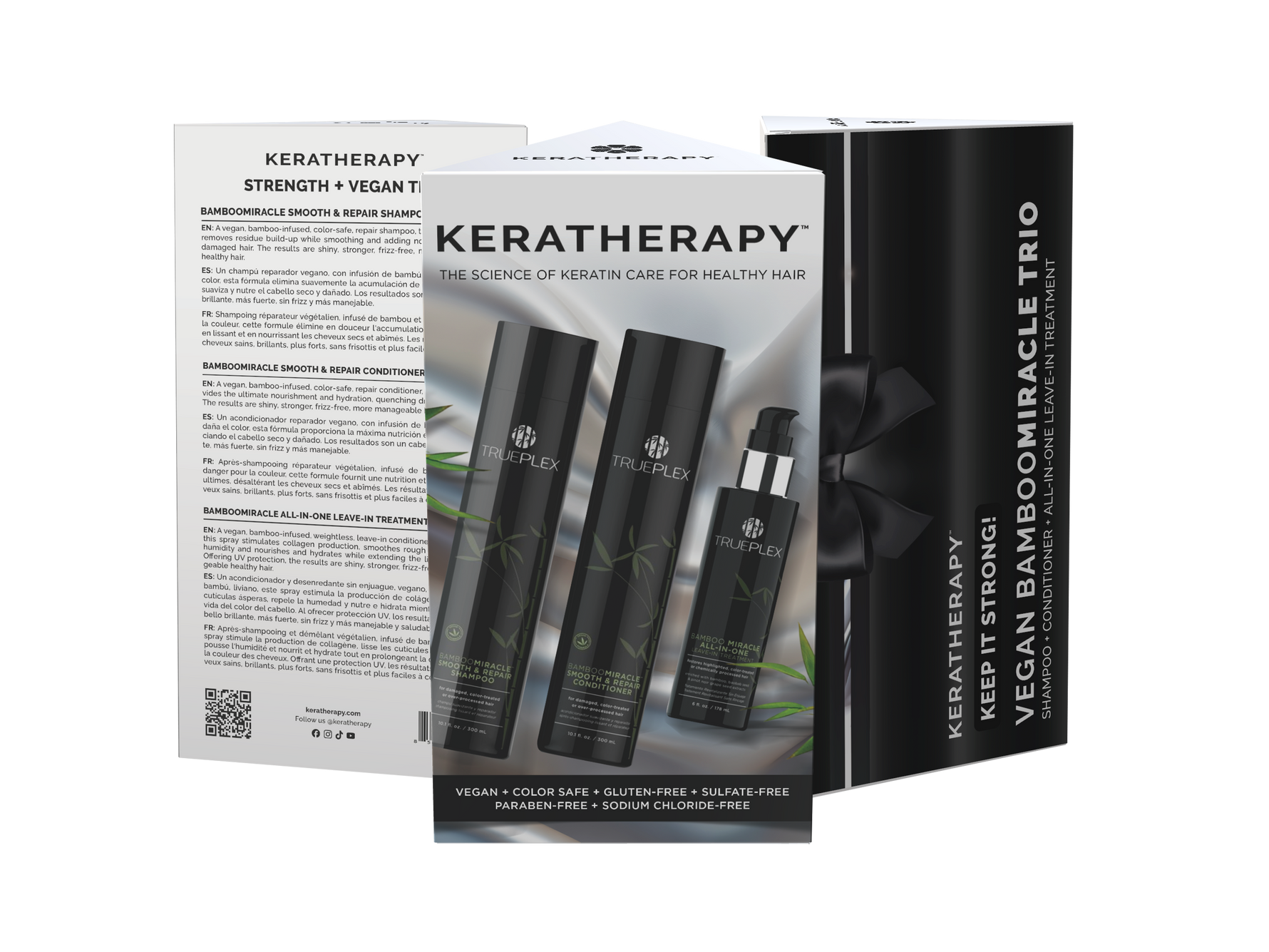 Coffret de Noël - Keratherapy Trio Bamboo Vegan- 2025